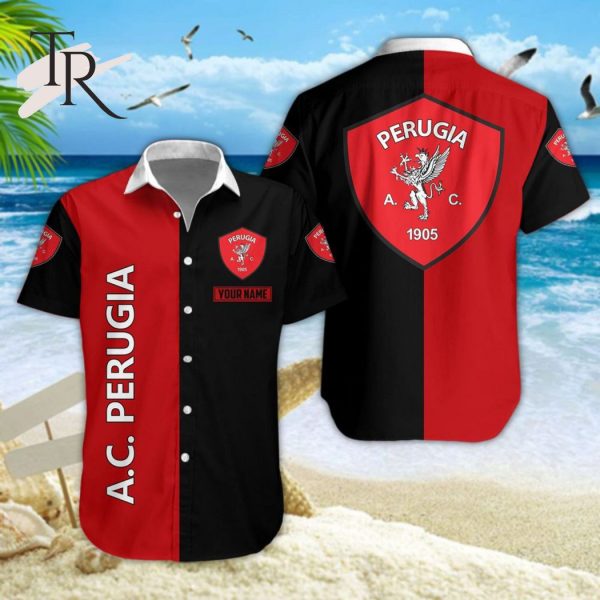 A.C. Perugia Serie A & Serie B Hawaiian Shirt