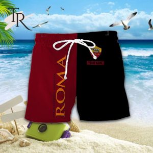 AS Roma Serie A & Serie B Hawaiian Shirt