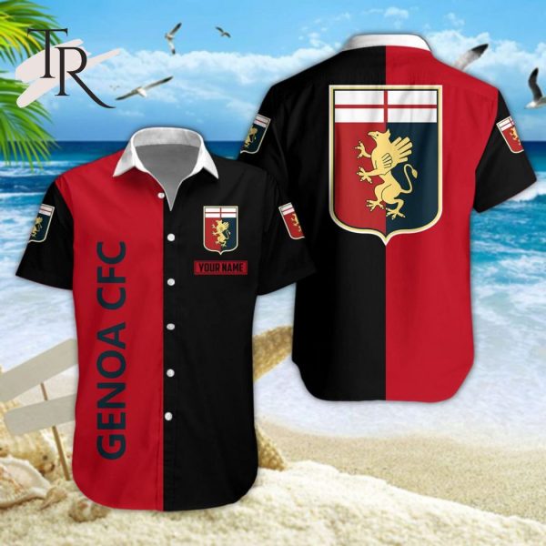 Genoa CFC Serie A & Serie B Hawaiian Shirt