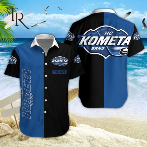 Tipsport Extraliga & Chance Liga HC Kometa Brno Hawaiian Shirt And Shorts