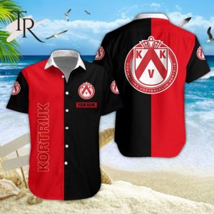 Pro League & 1B Pro League K.V. Kortrijk Hawaiian Shirt And Shorts