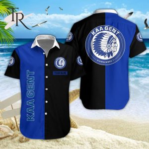 Pro League & 1B Pro League KAA Gent Hawaiian Shirt And Shorts