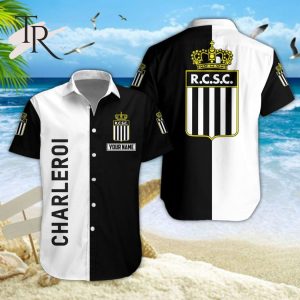 Pro League & 1B Pro League R. Charleroi S.C Hawaiian Shirt And Shorts