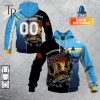 Personalized NRL Dolphins x AC DC Hoodie 3D