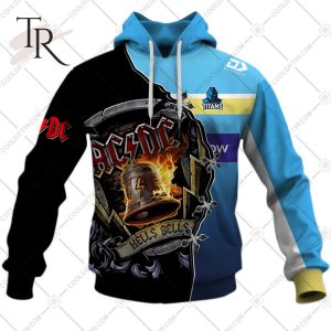 Personalized NRL Gold Coast Titans x AC DC Hoodie 3D