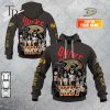 Personalized NHL Arizona Coyotes x Kiss Band V2 Style Hoodie 3D