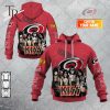 Personalized NHL Calgary Flames x Kiss Band V2 Style Hoodie 3D