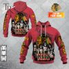 Personalized NHL Colorado Avalanche x Kiss Band V2 Style Hoodie 3D