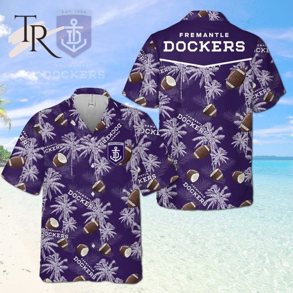 Fremantle Dockers AFL Hawaiian Shirt