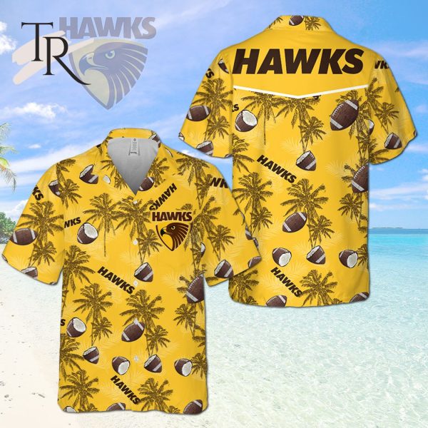 Hawthorn Hawks AFL Hawaiian Shirt