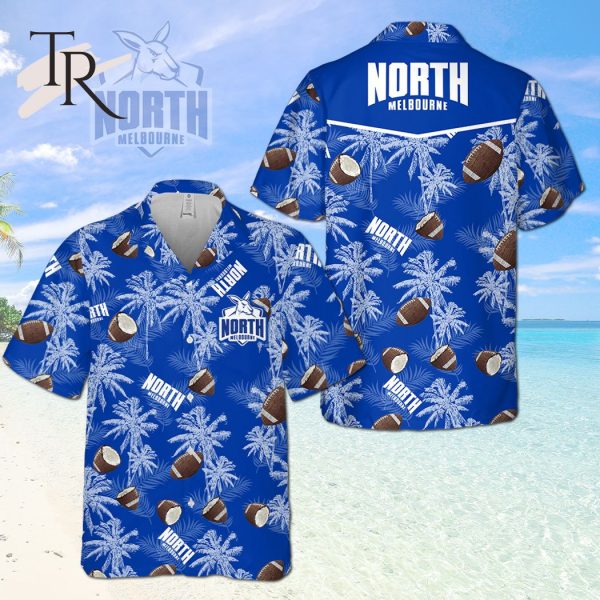 North Melbourne AFL Hawaiian Shirt