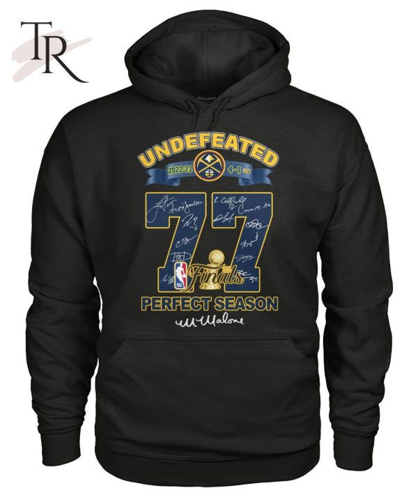 Undefeated 2022-23 4-1 Denver Nuggets Finals Perfect Season T-Shirt