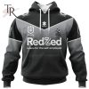 NRL New Zealand Warriors Special Black And White Design Hoodie