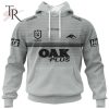 NRL South Sydney Rabbitohs Special Black And White Design Hoodie