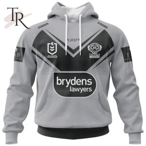NRL Wests Tigers Special Black And White Design Hoodie