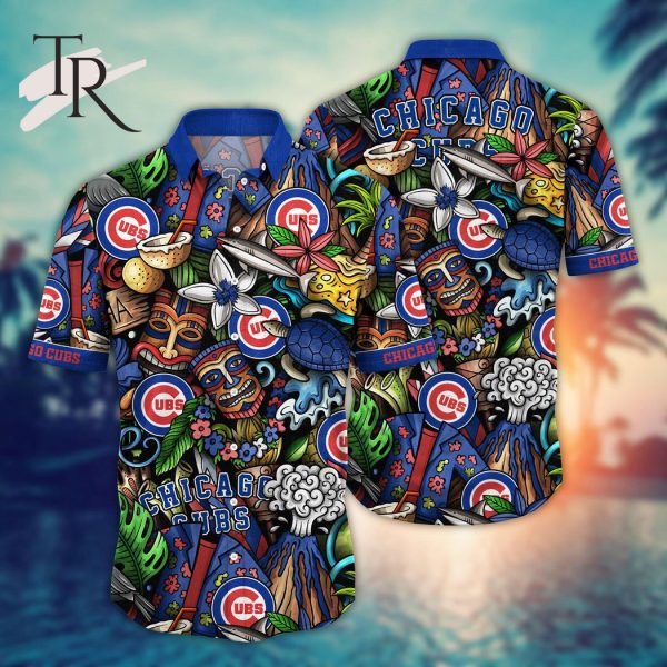 Chicago Cubs MLB Flower Hawaii Shirt For Fans