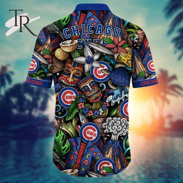 Chicago Cubs MLB Flower Hawaii Shirt For Fans