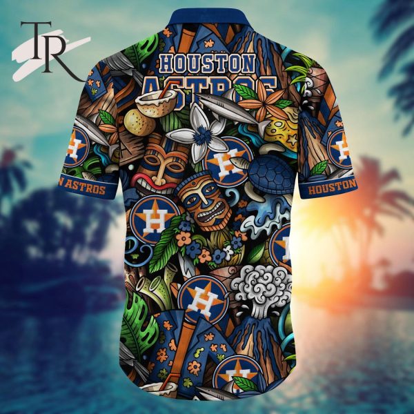 Houston Astros MLB Flower Hawaii Shirt For Fans