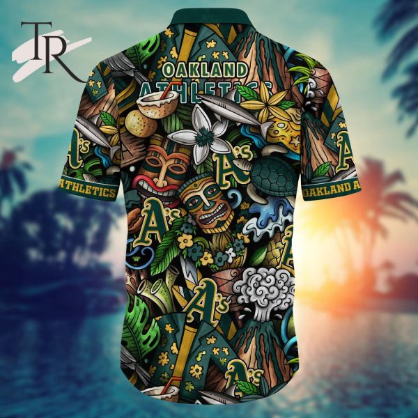 Oakland Athletics MLB Flower Hawaii Shirt For Fans