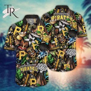 Pittsburgh Pirates MLB Flower Hawaii Shirt For Fans