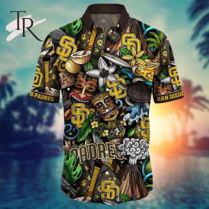 San Diego Padres MLB Flower Hawaii Shirt For Fans