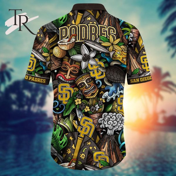San Diego Padres MLB Flower Hawaii Shirt For Fans