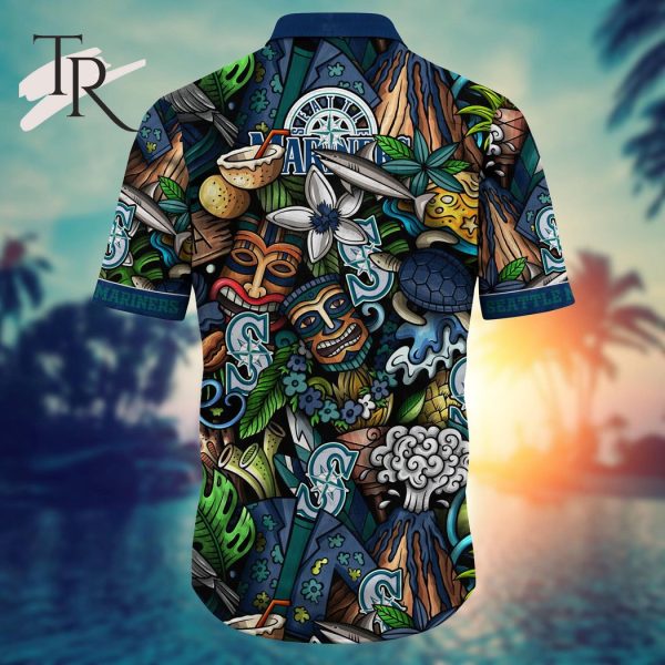 Seattle Mariners MLB Flower Hawaii Shirt For Fans