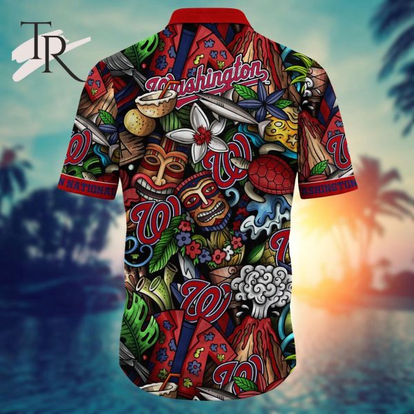 Washington Nationals MLB Flower Hawaii Shirt For Fans