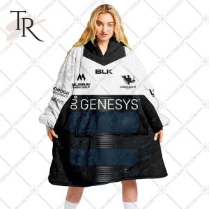 Personalized IRFU Connacht Rugby 2023 Away Jersey Style Oodie, Flanket, Blanket Hoodie, Snuggie