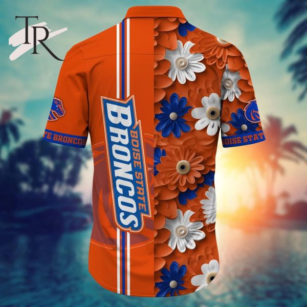 Boise State Broncos NCAA1 Flower Hawaii Shirt For Fans
