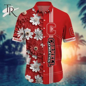 Cornell Big Red NCAA3 Flower Hawaii Shirt For Fans