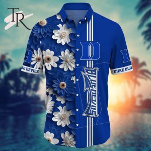 Duke Blue Devils NCAA2 Flower Hawaii Shirt For Fans