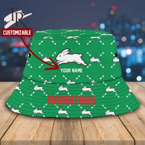 NRL South Sydney Rabbitohs Personalized Name Bucket Hat