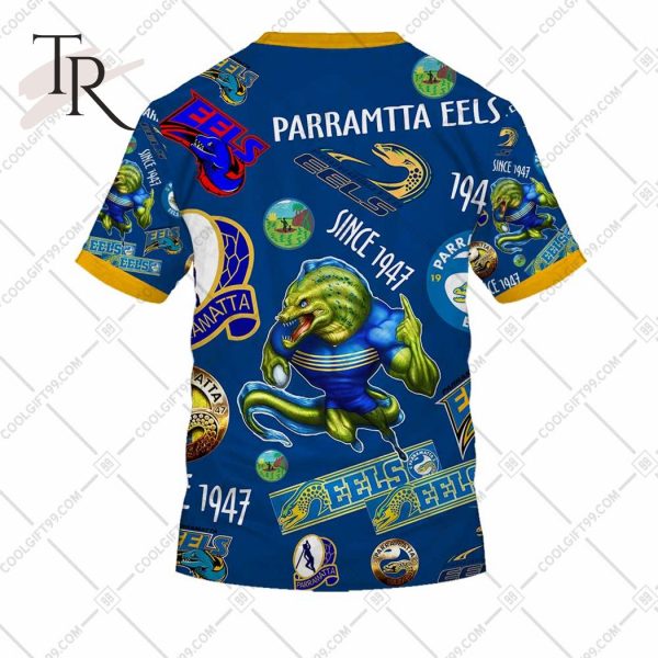 Personalized NRL Parramatta Eels Season Logo Hoodie