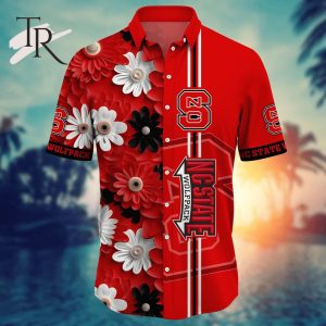 NC State Wolfpack NCAA3 Flower Hawaii Shirt For Fans