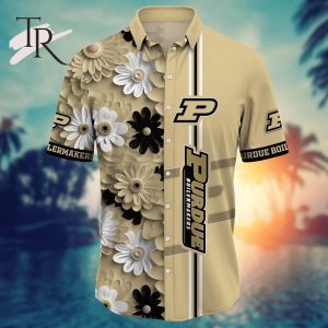 Purdue Boilermakers NCAA3 Flower Hawaii Shirt For Fans