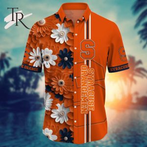 Syracuse Orange NCAA2 Flower Hawaii Shirt For Fans