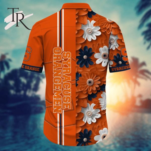 Syracuse Orange NCAA2 Flower Hawaii Shirt For Fans
