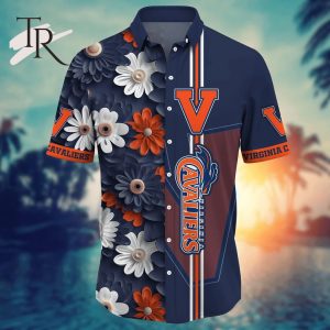Virginia Cavaliers NCAA3 Flower Hawaii Shirt For Fans