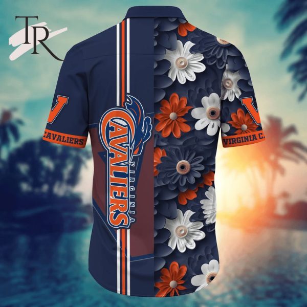 Virginia Cavaliers NCAA3 Flower Hawaii Shirt For Fans