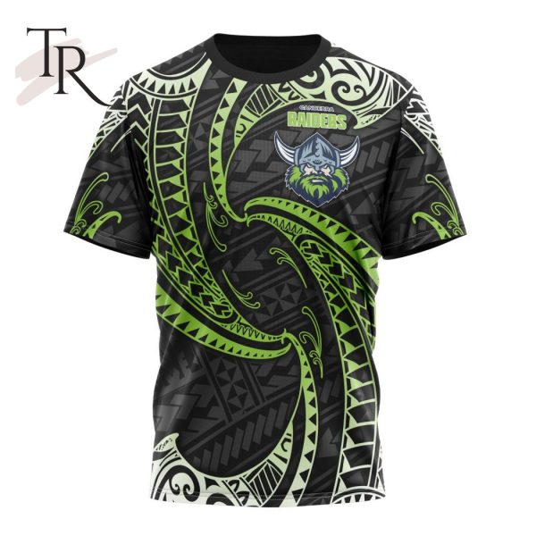 NRL Canberra Raiders Special Polynesian Design Hoodie