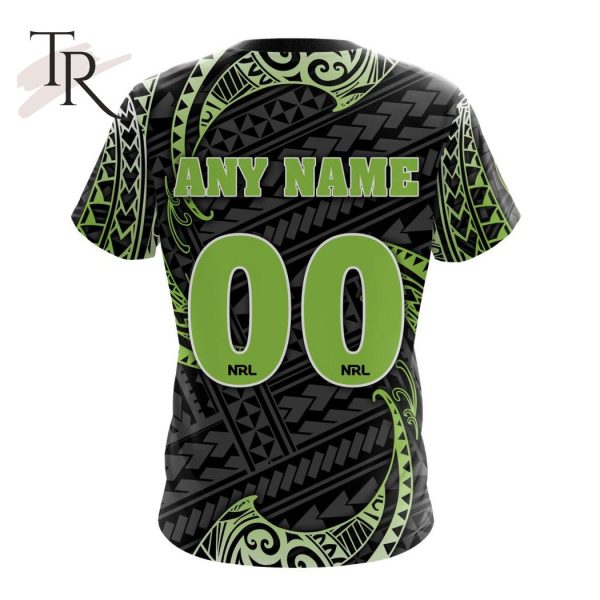 NRL Canberra Raiders Special Polynesian Design Hoodie