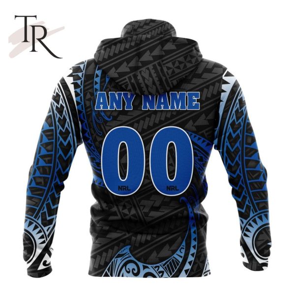 NRL Canterbury-Bankstown Bulldogs Special Polynesian Design Hoodie