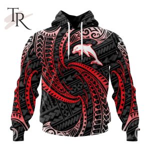 NRL Dolphins Special Polynesian Design Hoodie