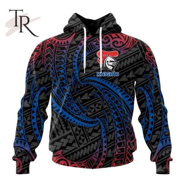 NRL Newcastle Knights Special Polynesian Design Hoodie