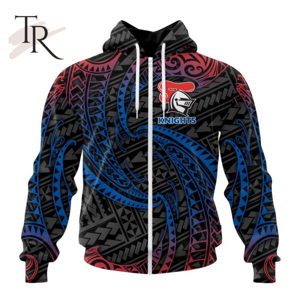 NRL Newcastle Knights Special Polynesian Design Hoodie