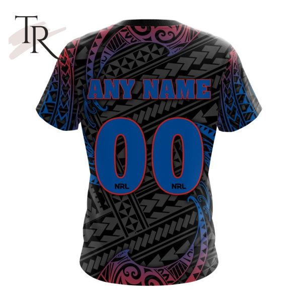 NRL Newcastle Knights Special Polynesian Design Hoodie