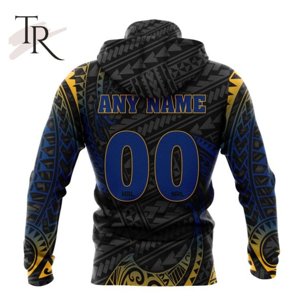 NRL Parramatta Eels Special Polynesian Design Hoodie