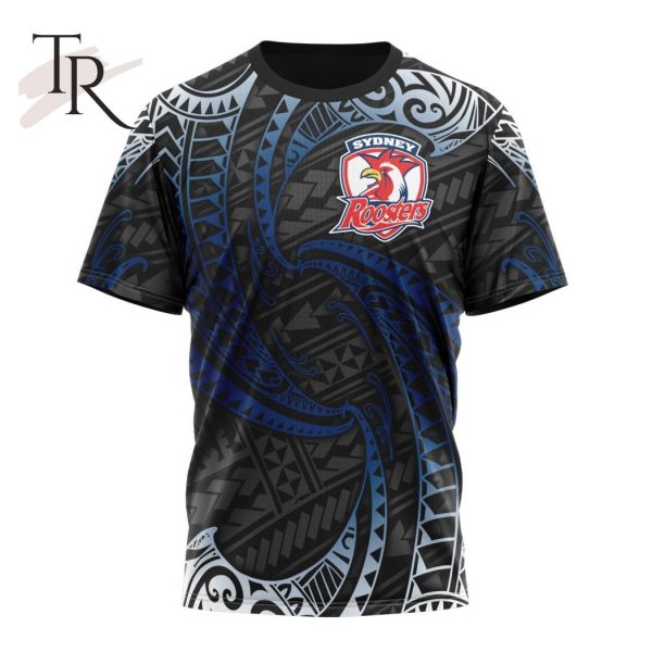 NRL Sydney Roosters Special Polynesian Design Hoodie