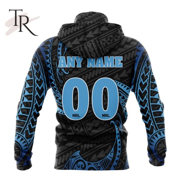 NSW Blues State Of Origin Special Polynesian Design Hoodie